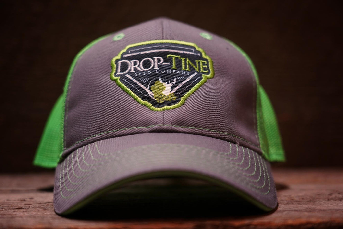 Drop-Tine Structured Patch Hat