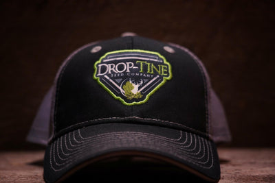 Drop-Tine Structured Patch Hat